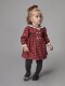 Vestido Smock Cuello Volante Caldera