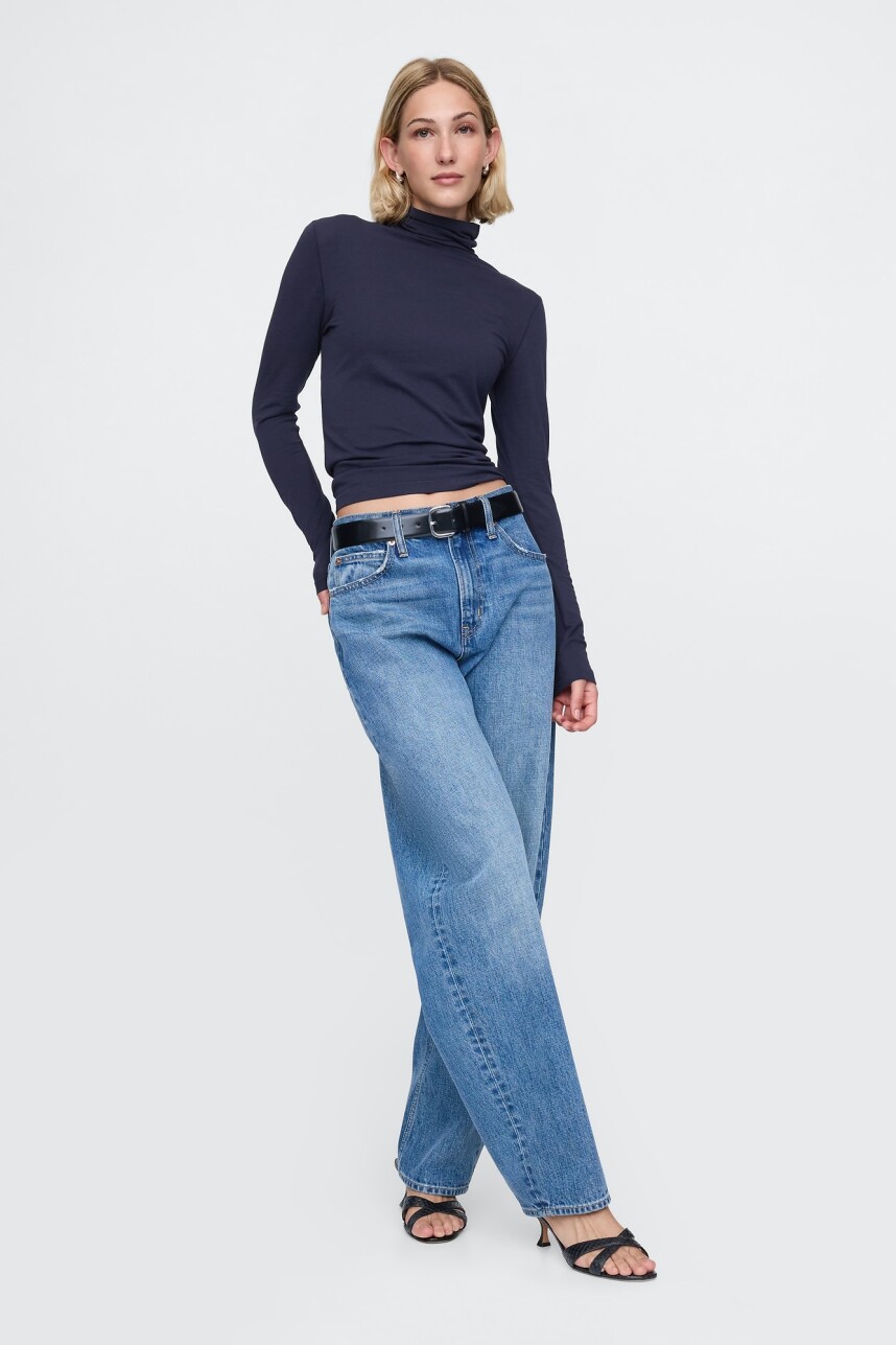 Remera Polera Mujer Navy Uniform