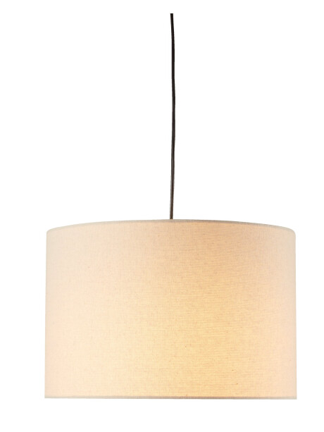 Lámpara techo KRISTOF Ø35xA23cm natural Lámpara techo KRISTOF Ø35xA23cm natural