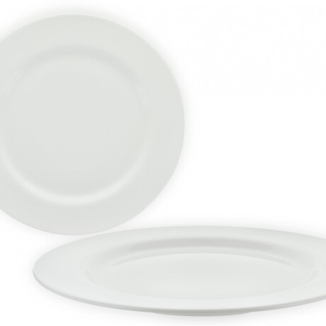 PLATO LLANO CERAMICA BLANCA 28CM PLATO LLANO CERAMICA BLANCA 28CM