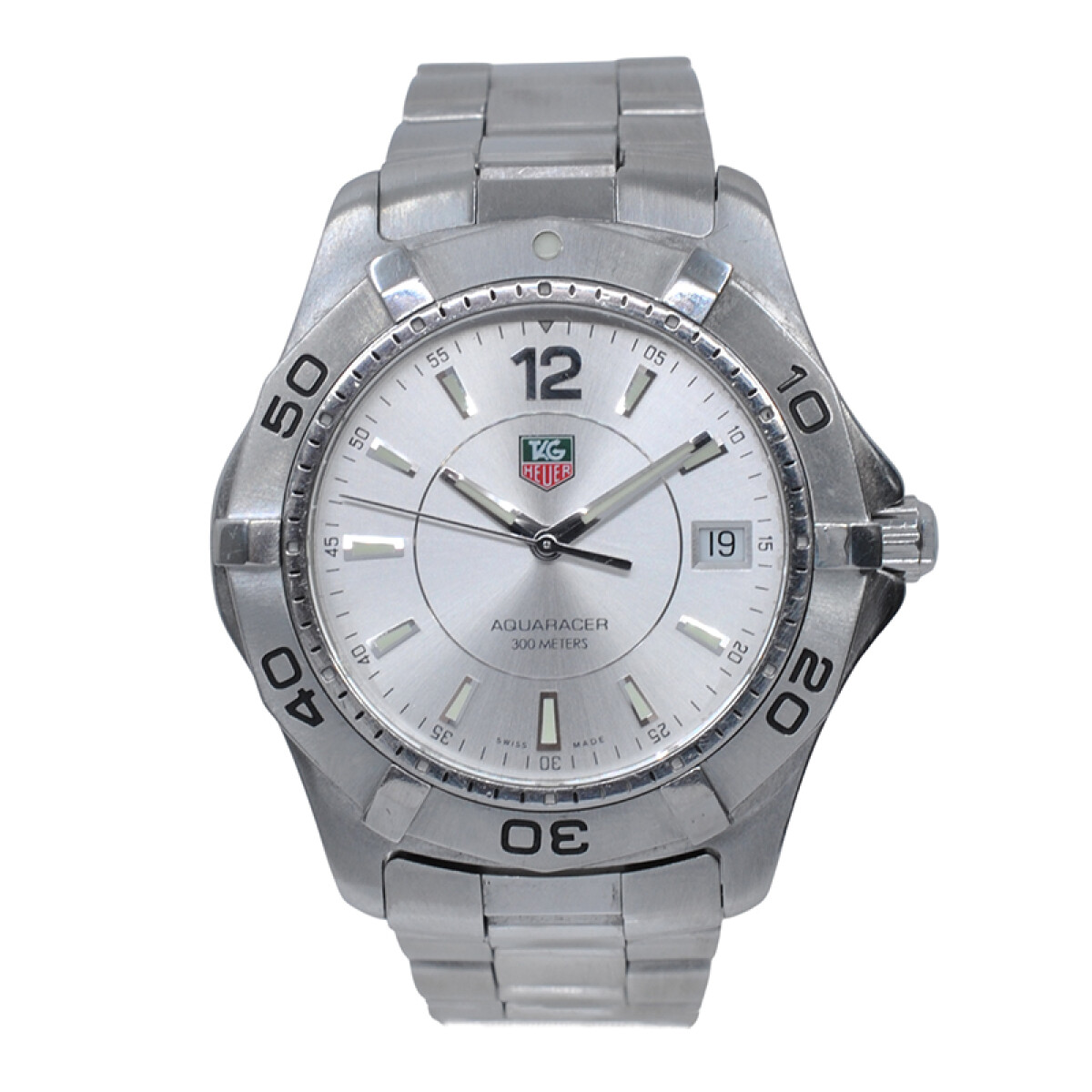 Tag Heuer Aquaracer WAF1112 quartz 39 mm acero inoxidable 