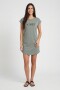 Vestido remeron estampado GRIS OSCURO