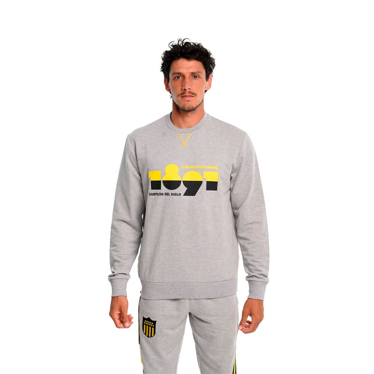 Buzo Umbro Peñarol 1891 de Hombre - 40121720 - Gris-negro 