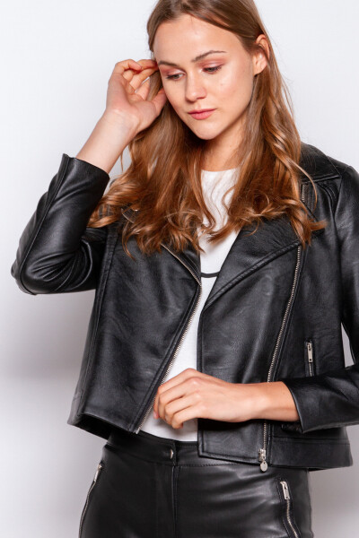 CAMPERA VANILLA Negro