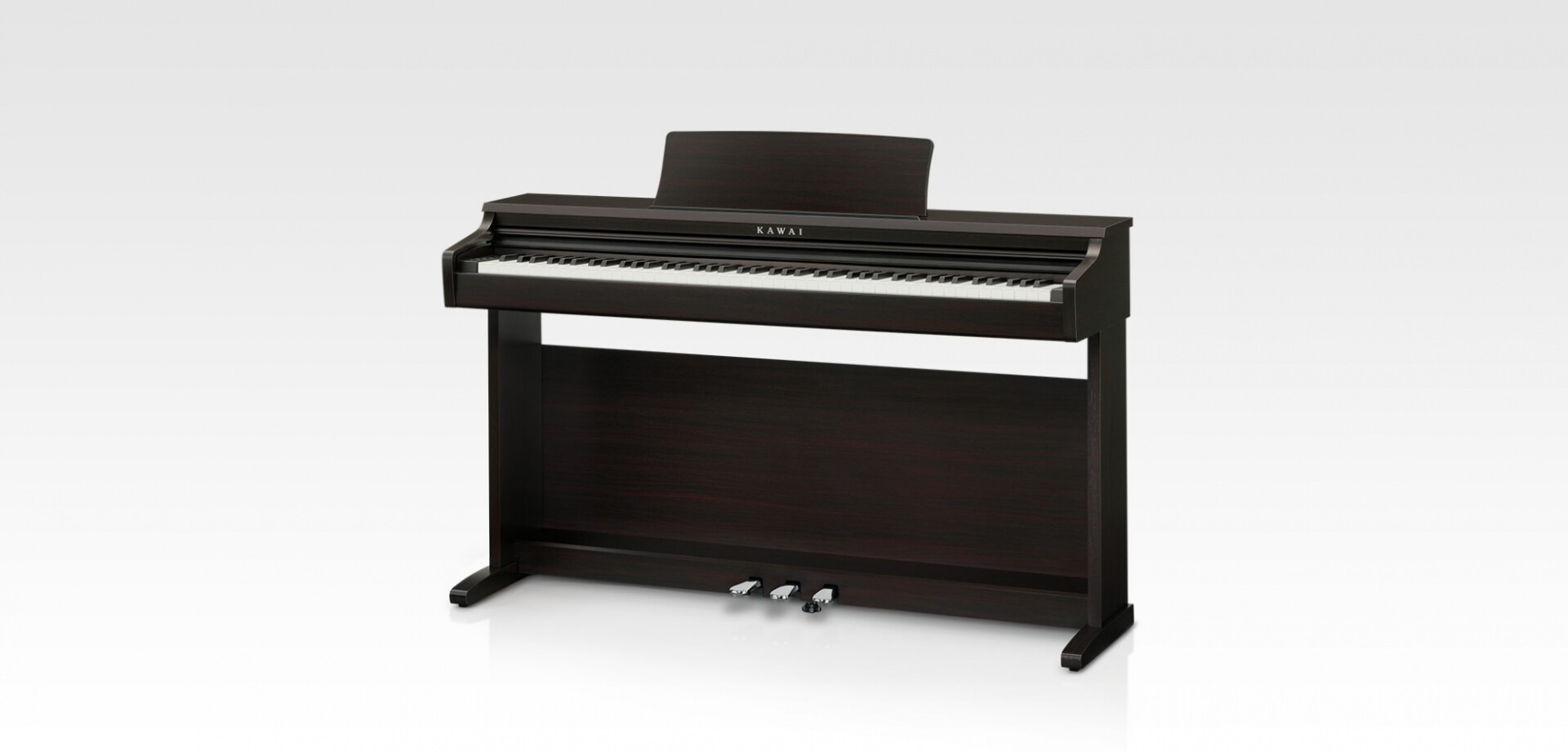 Piano Digital Kawai con Mueble Rosewood KDP120R 