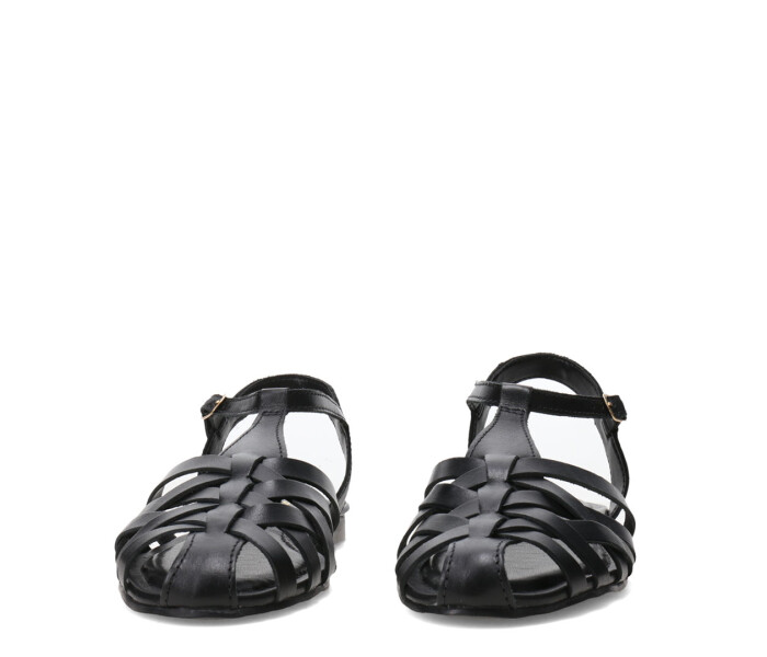 Zapatos de Mujer Bottero Tiras Y Pulsera Negro