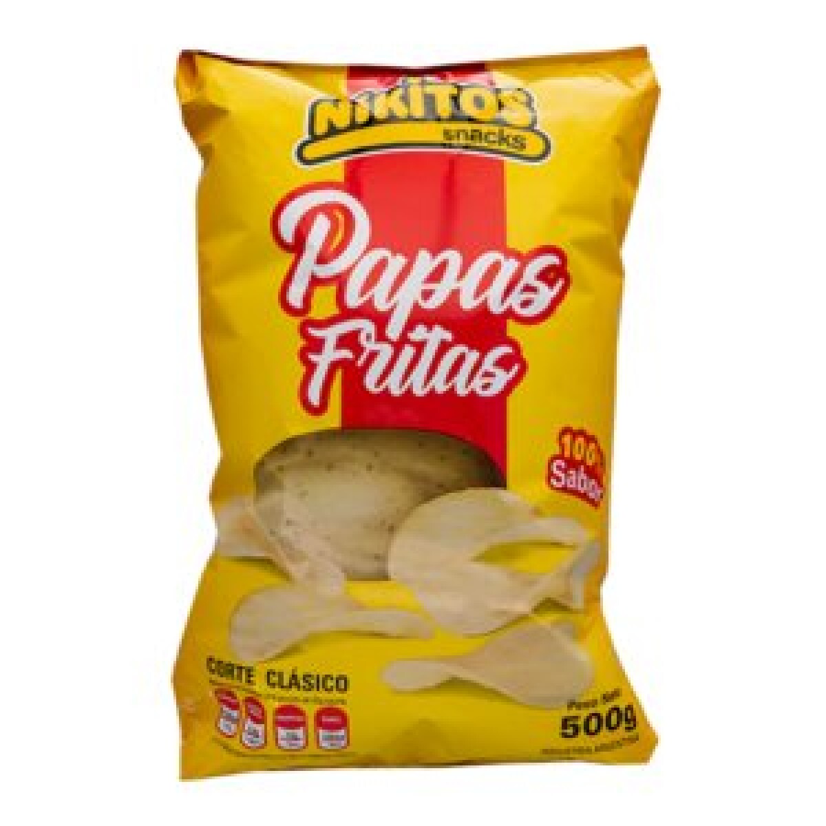 Papas Chips Nikitos 500 grs 