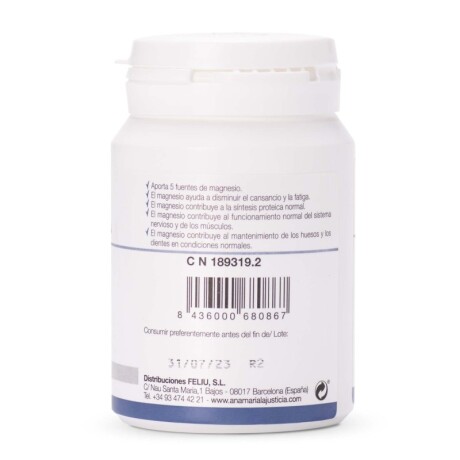 Magnesio Total 5 100 Comp Ana María Lajusticia Magnesio Total 5 100 Comp Ana María Lajusticia