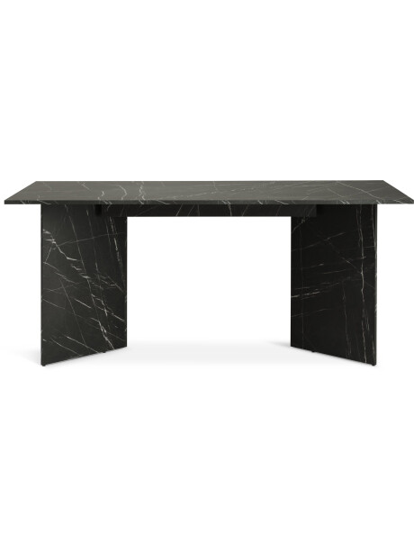 Mesa de comedor KRONDAL 90x180 mármol negro Mesa de comedor KRONDAL 90x180 mármol negro