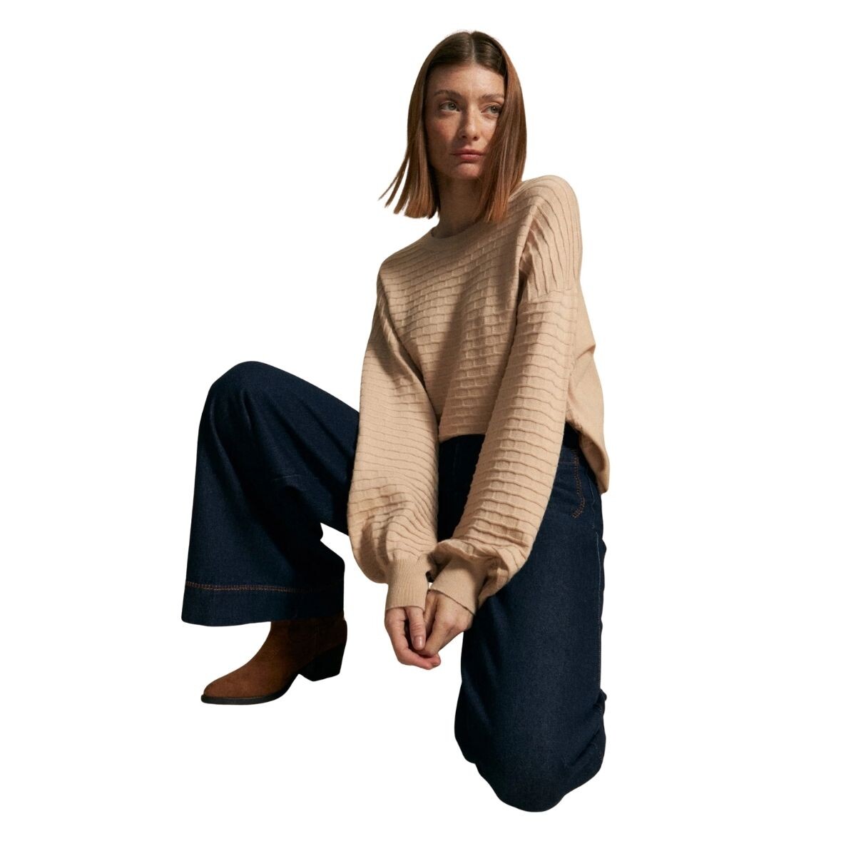 SWEATER ARBUS S-XXL - BEIGE OSCU 