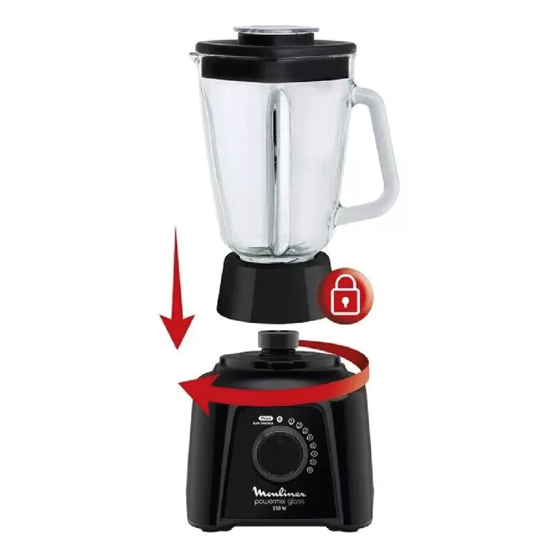 Licuadora Power Mix 8 Velocidades Moulinex Licuadora Power Mix 8 Velocidades Moulinex