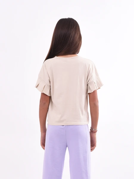 REMERA ROMI BEIGE CLARO