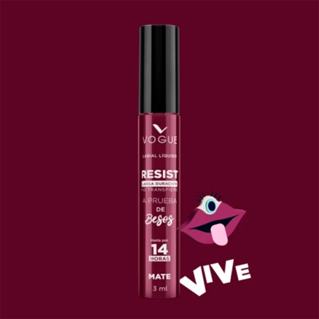 Labial Líquido Vogue Resist 3ML VIVE