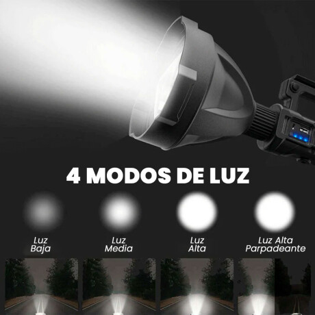 HERRAMIENTAS - LINTERNA LED RECARGABLE XHP70 CON POWER BANK 9000 WESTON HERRAMIENTAS - LINTERNA LED RECARGABLE XHP70 CON POWER BANK 9000 WESTON