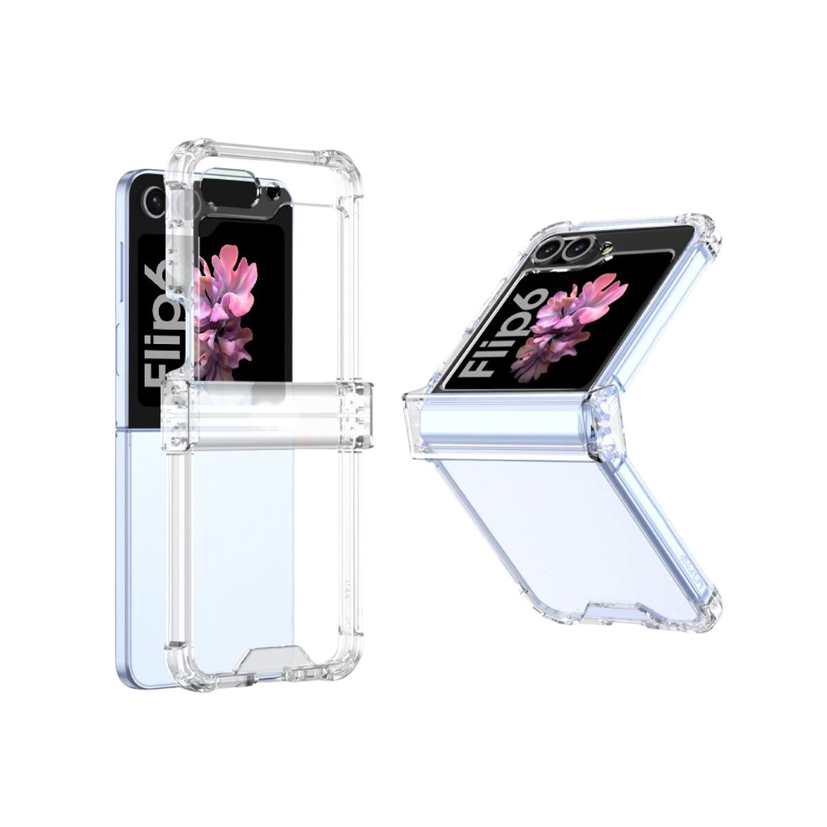 Protector para Samsung Galaxy Z Flip6 transparente 