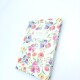 Cuaderno floreado verde