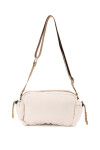 Bandolera de nylon Crudo