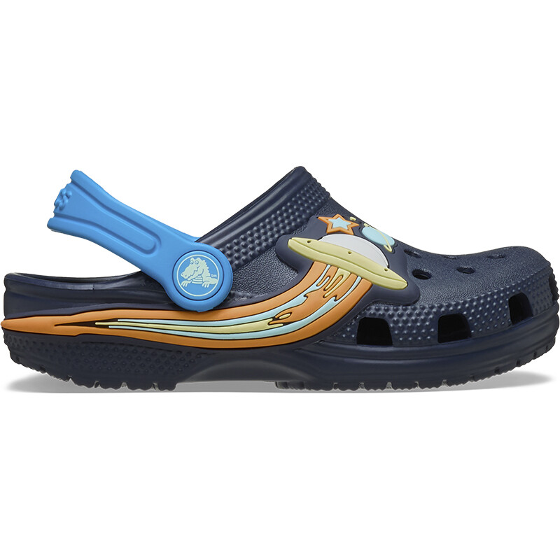 Classic Clog UFO Lights Azul