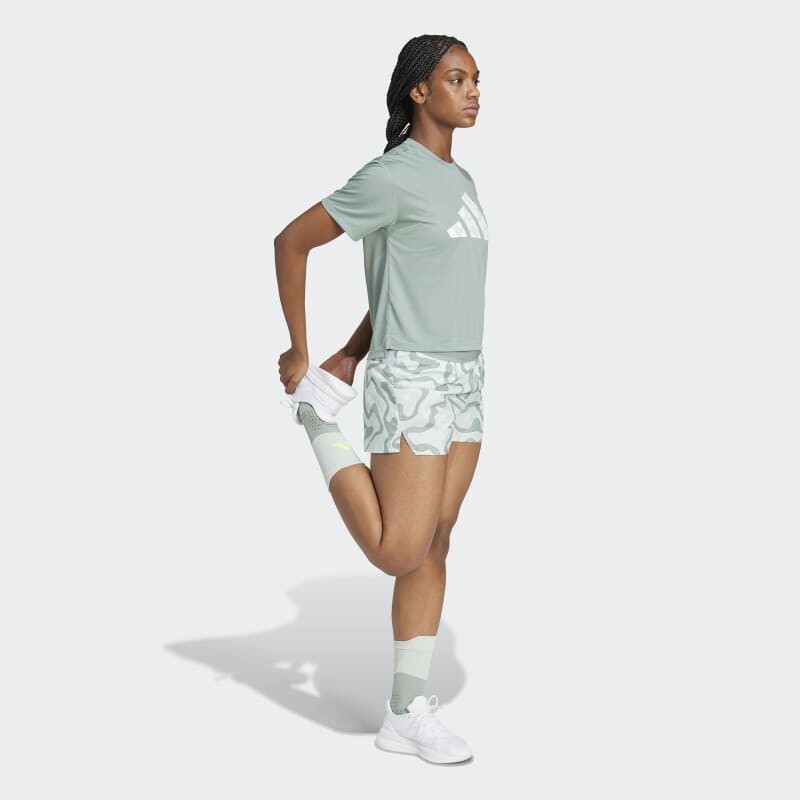 Remera Adidas Run It Bl Verde