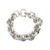 Pulsera Garibaldi doble aro-Plata 925-Sin piedra-PU3768 sinpiedra
