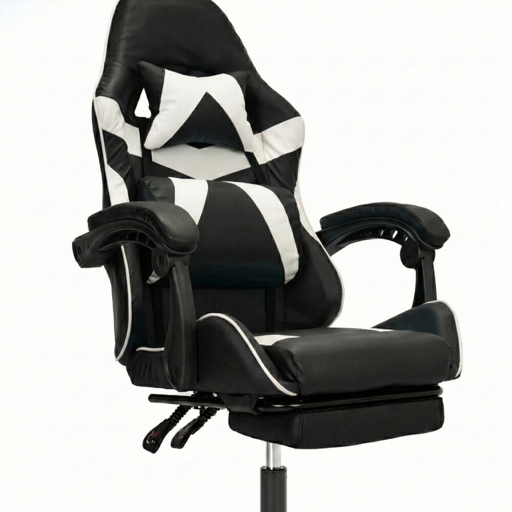 Silla Gamer Gaming Ergonomica Reclinable - PU Blanco