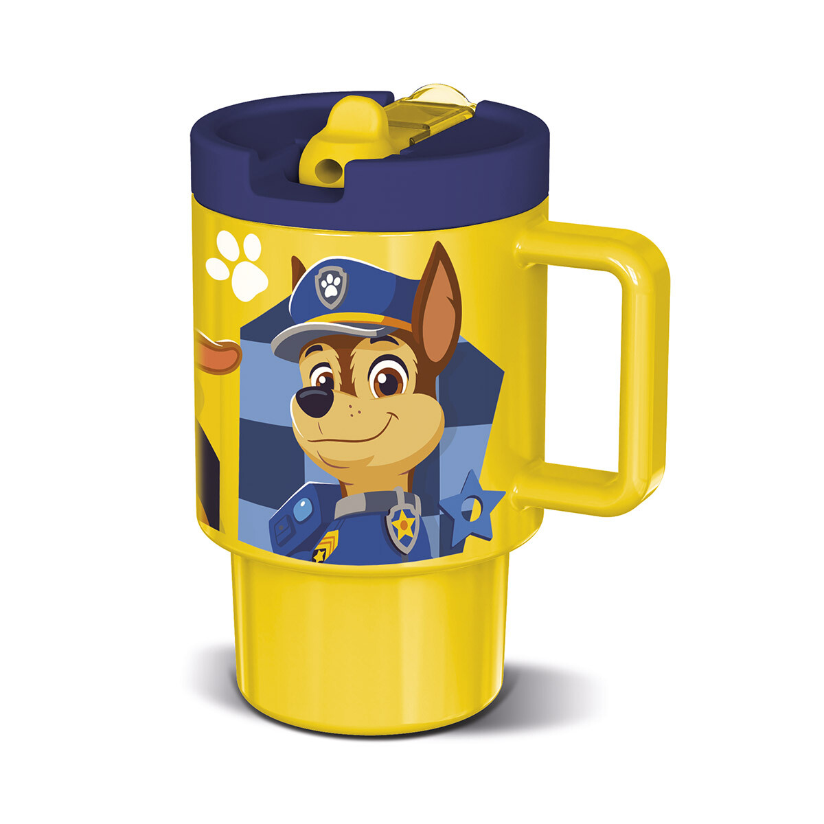 Vaso plástico con pico Cool infantil Paw Patrol 530 ml - AMARILLO 