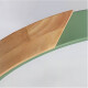 Luminaria Luz Fria Plafon Led Diám 30cm Metal Y Madera Verde