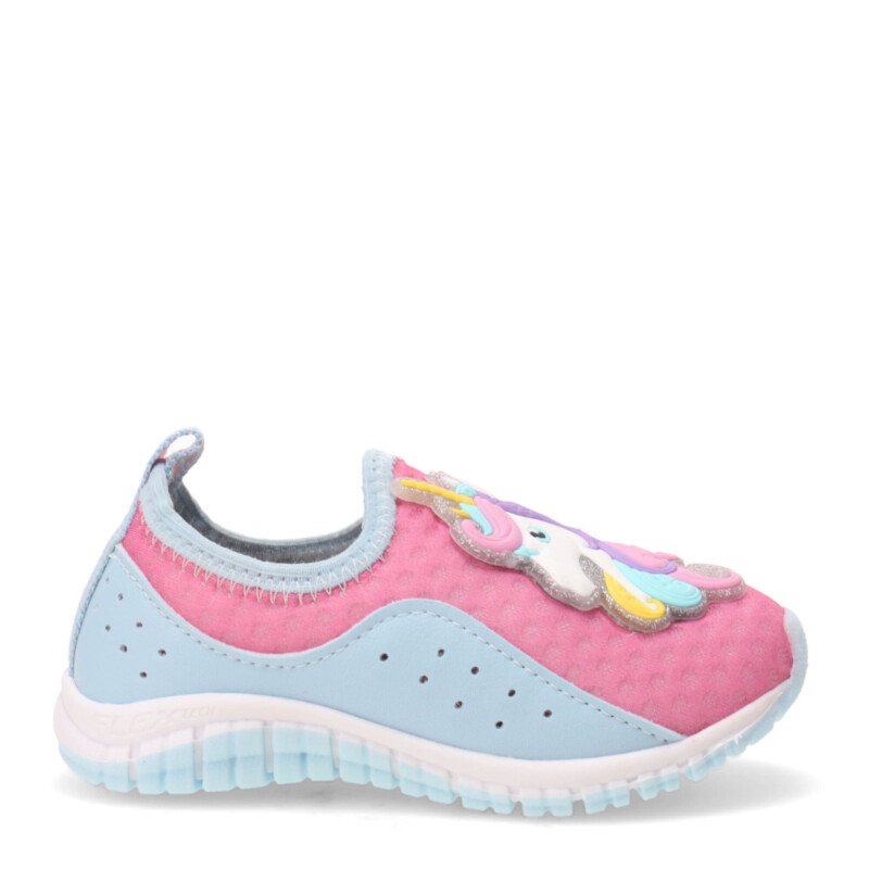 Championes de Niña KIDY con unicornio Rosado - Azul