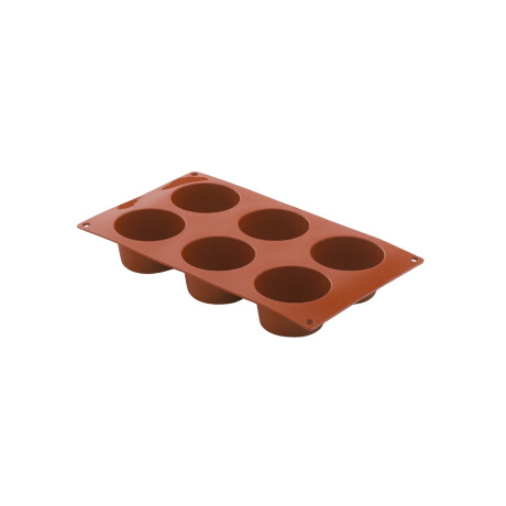 Molde de Silicona Muffins 6 Cavidades Molde de Silicona Muffins 6 Cavidades