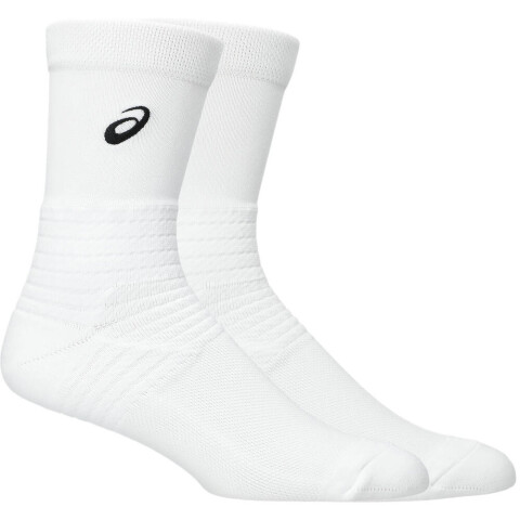 Medias Running Resolution Crew Unisex Brilliant White