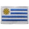 Parche bordado bandera de Uruguay Blanco