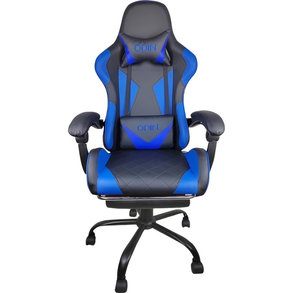 Silla de Escritorio Gamer Empoli EM-GC01 con reposapies - Azul 