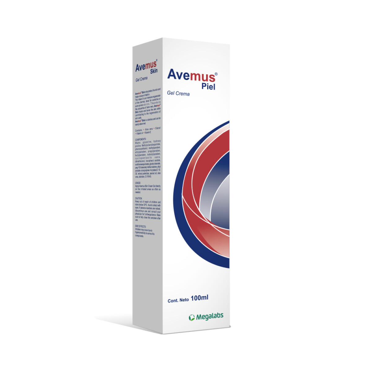 Gel Crema Avemus Piel 100ml 