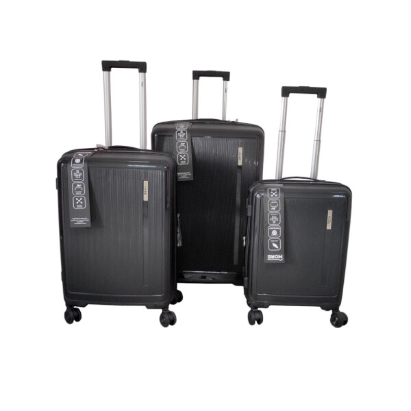 SET 3 VALIJAS MORE NEGRA PP NEGRO