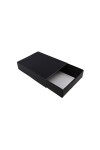 Caja eco 13 tipo caja fosforo 10x14x3 cm. NEGRO