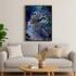 KIT DIAMANTE 5D Varios Diseños Diamant Art Atrix ® Variante Diseño Gato Azul
