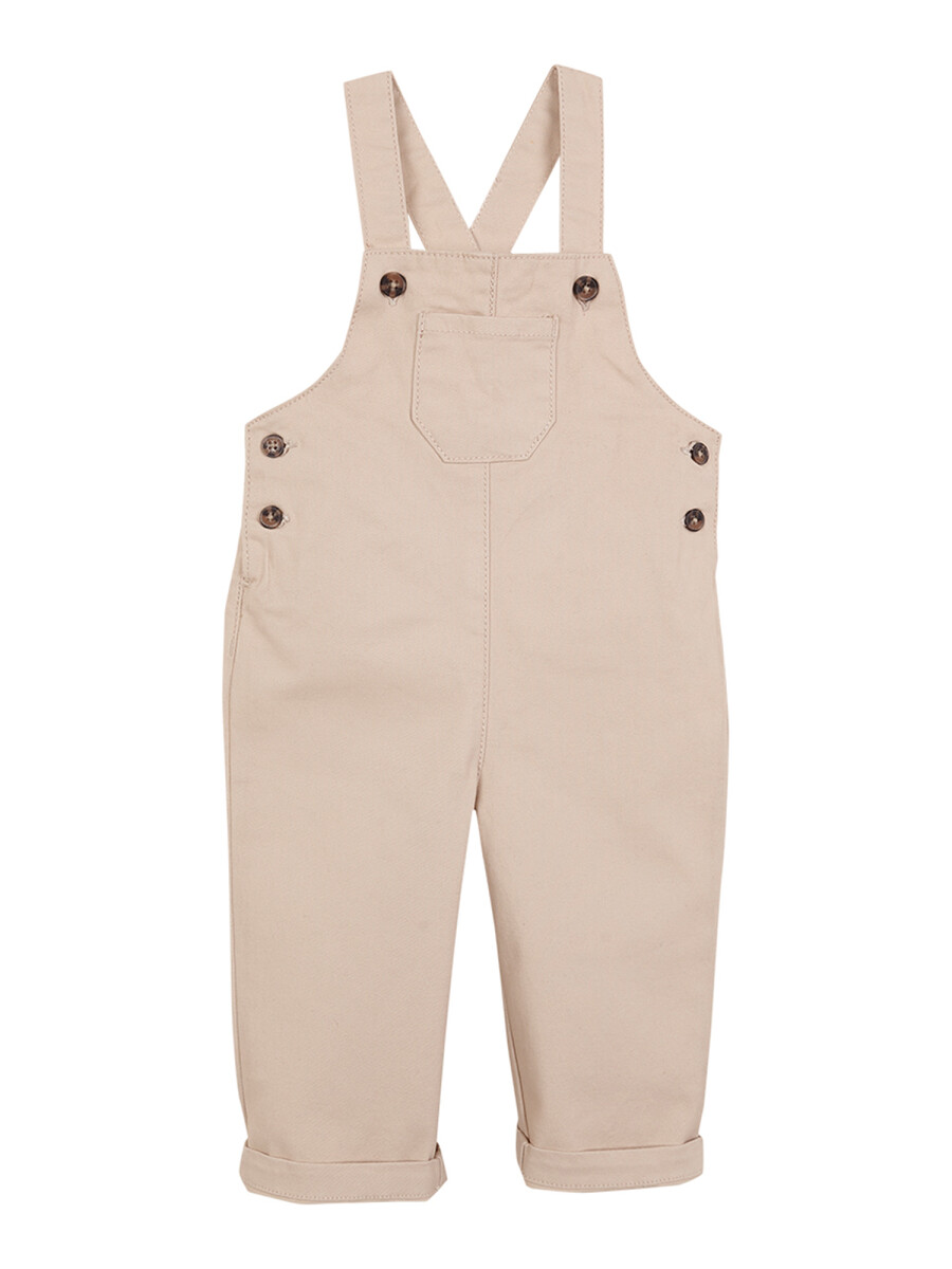 Peto Largo Con Bolsillo Piedra