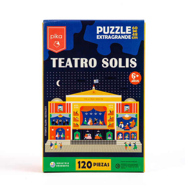 Puzzle Pika 120 piezas Teatro Solís Única