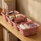 Set x4 Cesto pequeño 1,4 lts ROSADO