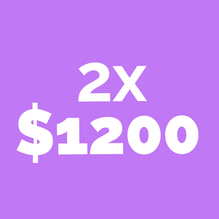 Promo 2x1200