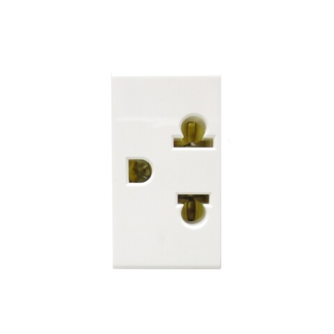 ""MODULO TOMA P/ COMP. CON TIERRA DUOMO ""BLANCO" 15-16A ""MODULO TOMA P/ COMP. CON TIERRA DUOMO ""BLANCO" 15-16A