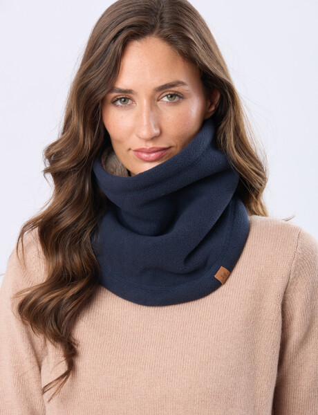 CUELLO POLAR Y SHERPA Azul