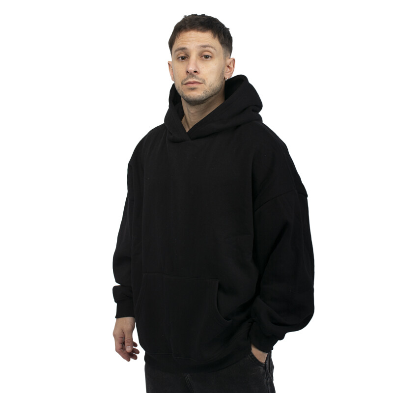 Canguro ACTIVE HODDIE BASICO de Hombre - JY01Y Negro