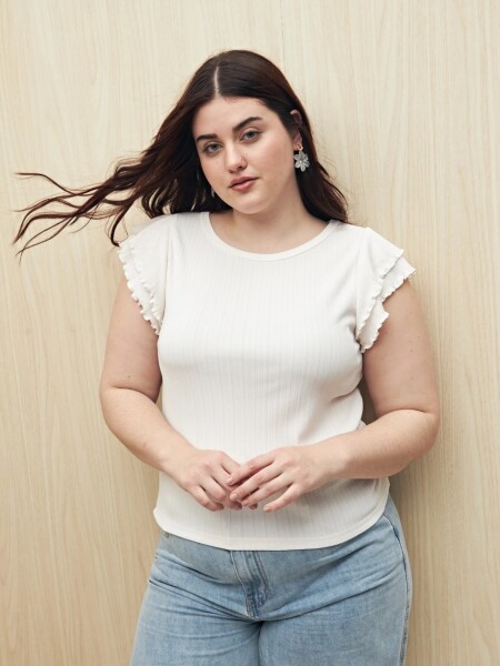 T-SHIRT ALLIE AMA BLANCO