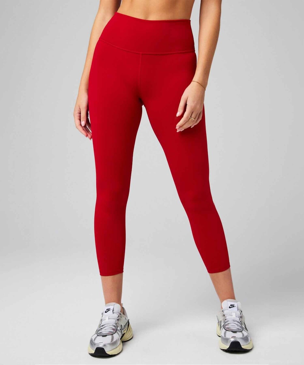 Leggings Define PowerHold High-Waisted 7/8 Mujer - Holly Berry 