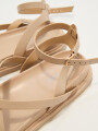 Sandalia Cattalea Beige Claro