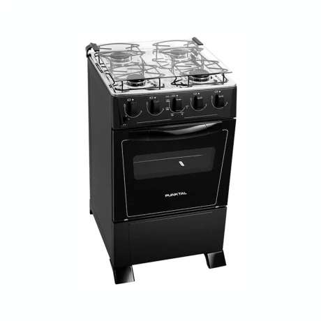 Cocina A Gas PUNKTAL PK-375C 4 Hornallas Capacidad De Horno 50L Cocina A Gas PUNKTAL PK-375C 4 Hornallas Capacidad De Horno 50L