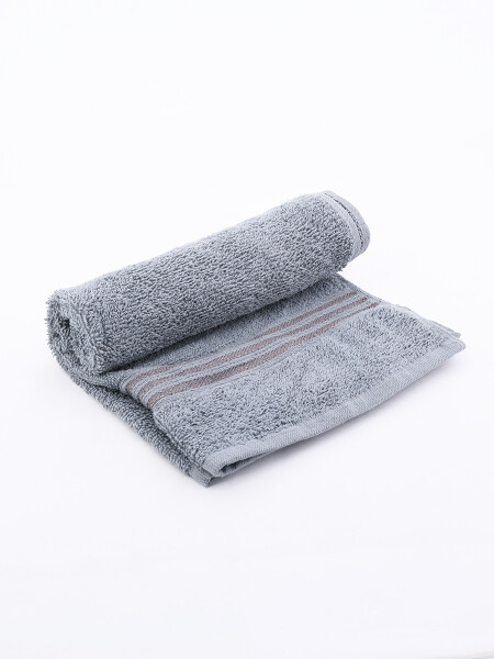 TOALLA DE ROSTRO GRIS
