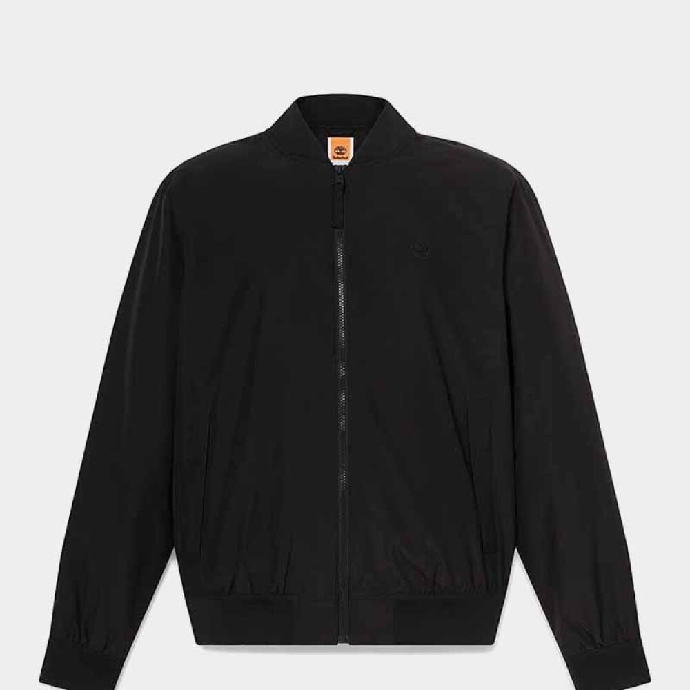 Casaca WaterResistant Mid-Season Bomber Hombre Black