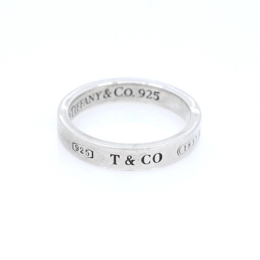 Anillo En Plata 925 Tiffany& Company, Medida Chica N° 11 Anillo En Plata 925 Tiffany& Company, Medida Chica N° 11